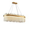 WOMO Long Oval Glass Chandelier-WM2410 thumbnail