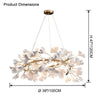 WOMO Gingko Spiral Chandelier-WM2416 thumbnail