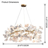 WOMO Gingko Spiral Chandelier-WM2416 thumbnail