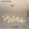 WOMO Gingko Linear Chandelier-WM2421 thumbnail