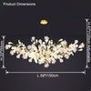 WOMO Gingko Branch Chandelier-WM2424 thumbnail