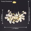 WOMO Gingko Branch Chandelier-WM2424 thumbnail