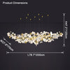 WOMO Gingko Long Linear Chandelier-WM2426 thumbnail