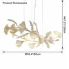 WOMO Gingko Dining Room Chandelier-WM2429 thumbnail