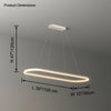WOMO Oval Led Chandelier-WM2434 thumbnail
