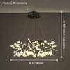 WOMO Heracleum/Firefly Round Chandelier-WM2435 thumbnail