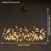 WOMO Heracleum/Firefly Round Chandelier-WM2435 thumbnail