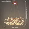 WOMO Heracleum/Firefly Round Chandelier-WM2435 thumbnail