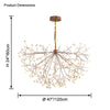 WOMO Heracleum/Firefly Branch Chandelier-WM2439 thumbnail