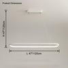 WOMO Long Oval Chandelier-WM2446 thumbnail