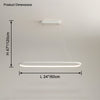 WOMO Long Oval Chandelier-WM2446 thumbnail