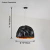 WOMO Abstract Dome Pendant Light-WM2448 thumbnail