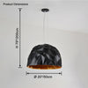 WOMO Abstract Dome Pendant Light-WM2448 thumbnail