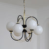 WOMO Mid Century Modern Glass Globe Chandelier-WM2450 thumbnail