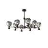 WOMO Glass Globe Chandelier-WM2454 thumbnail