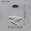 WOMO Tiered Circular Led Chandelier-WM2458 thumbnail