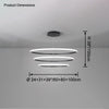 WOMO Tiered Circular Led Chandelier-WM2458 thumbnail