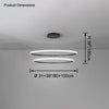 WOMO Tiered Circular Led Chandelier-WM2458 thumbnail