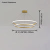 WOMO Tiered Circular Led Chandelier-WM2458 thumbnail