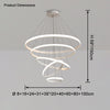WOMO Tiered Circular Led Chandelier-WM2458 thumbnail