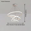 WOMO Tiered Circular Led Chandelier-WM2458 thumbnail
