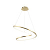 WOMO Swirl Led Chandelier-WM2461 thumbnail