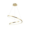 WOMO Swirl Led Chandelier-WM2461 thumbnail