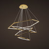 WOMO Tiered Hexagon Led Chandelier-WM2463 thumbnail