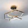 WOMO Tiered Hexagon Led Chandelier-WM2463 thumbnail