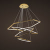 WOMO Tiered Hexagon Led Chandelier-WM2463 thumbnail