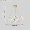 WOMO Infinity Led Chandelier-WM2466 thumbnail