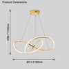 WOMO Infinity Led Chandelier-WM2466 thumbnail