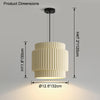 WOMO Ribbed Drum Pendant Light-WM2469 thumbnail