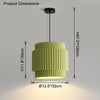 WOMO Ribbed Drum Pendant Light-WM2469 thumbnail