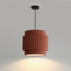 WOMO Ribbed Drum Pendant Light-WM2469 thumbnail