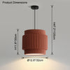 WOMO Ribbed Drum Pendant Light-WM2469 thumbnail