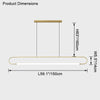 WOMO Linear Led Pendant Light-WM2470 thumbnail