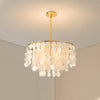 WOMO Capiz Round Chandelier-WM2474 thumbnail
