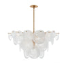 WOMO Textured Glass Disc Chandelier-WM2477 thumbnail