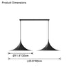 WOMO Cone Pendant Light-WM2484 thumbnail