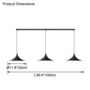 WOMO Cone Pendant Light-WM2484 thumbnail