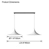 WOMO Cone Pendant Light-WM2484 thumbnail