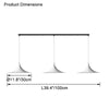 WOMO Cone Pendant Light-WM2484 thumbnail
