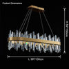 WOMO Long Oval Crystal Chandelier-WM2485c thumbnail
