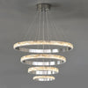 WOMO Tiered Circular Led Crystal Chandelier-WM2491b thumbnail