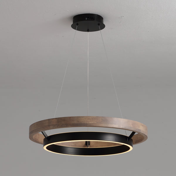 WOMO Circular Led Wood Chandelier-WM2492