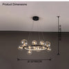 WOMO Circular Glass Bubble Chandelier-WM2493 thumbnail