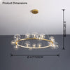WOMO Circular Glass Bubble Chandelier-WM2493 thumbnail