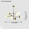 WOMO Molecular Glass Chandelier-WM2495 thumbnail