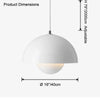 WOMO Dome Small Pendant Light-WM2498 thumbnail